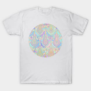 Jade & Blue Enamel Art Deco Pattern T-Shirt